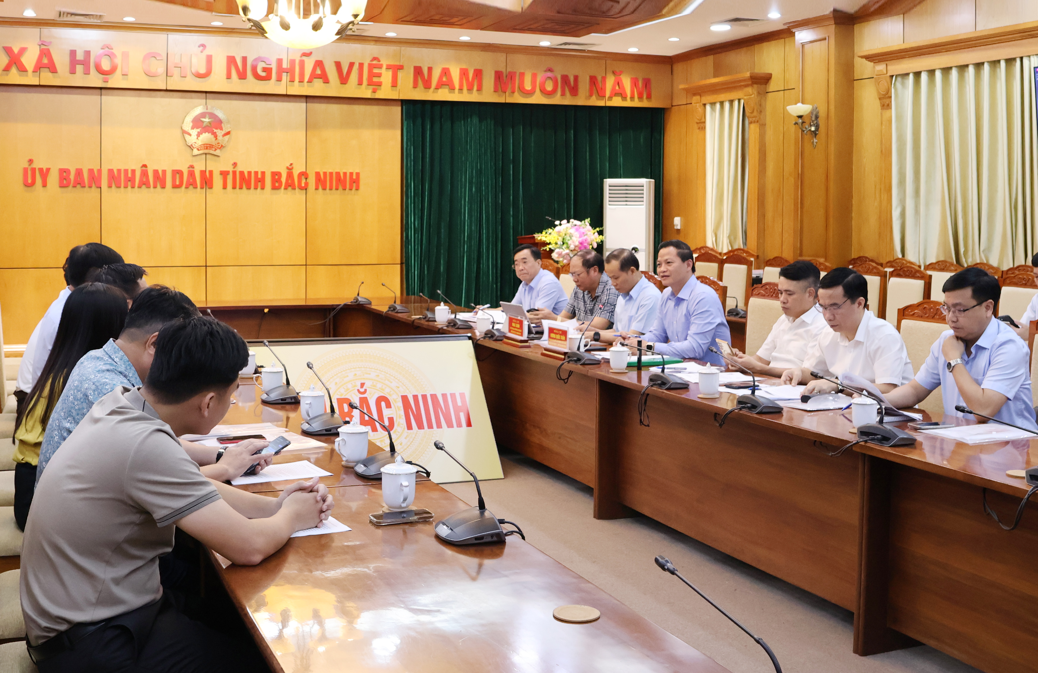 Chủ tịch UBND tỉnh Vương Quốc Tuấn: Bắc Ninh sẽ tạo mọi điều kiện để Trường Đại học Văn hóa Hà Nội xây dựng nhanh nhất cơ sở 2 tại tỉnh
